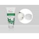 150-400ml Custom Cosmetic Tubes D55mm Empty Squeeze Plastic Facial Cleanser Tube With Flip Top