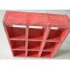 Red Fiberglass Reinforced Grating For Processing Refinery Plantform