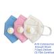 Disposable Pm 2.5 N95 Face Mask Anti Pollution / Anti Dust With Filter Valve