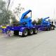 45 Ton 3 Axles Working 4000mm Container Side Loader