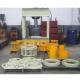 Hydraulic Forklift White Color Solid Tire Press Machine 80 - 200 Ton Customized