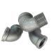 1/8 Inch Elbows Galvanized Malleable Fittings Vintage Style