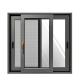 Arch House Aluminum Alloy Glass Sliding Window with Magnetic Screen and Mosquito Net