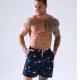 Printed Mens Beach Wear Shorts Quick Drying Comfortable Mens Swimming Trunks