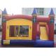Kids PVC Tarpaulin Inflatable Jumping Castle With Slide