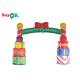 5x4m Inflatable Holiday Decorations Gift Box Christmas Arch