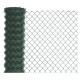 Galvanized chain link fence for orchards, farms, breeding enclosures, highway slope protection, mine support mesh
