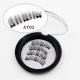 Comfortable Crisscross Magnetic Fake Lashes Natural Looking Custome Packing