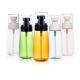 30ml 60ml Cosmetic Spray Bottle PET Clear Pump Bottle With White Spray Lids