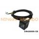 DIN43650A Waterproof IP67 Molded Cable Solenoid Valve Coil Connector With LED