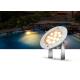 Stainless Steel SMD3030 LED Underwater Swimming Pool Lights IP68 Waterproof 1600LM
