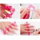 New Invention creativity promotion nail art accessories comfortable soft reusable silicone toe separator