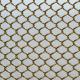 OEM Stainless Steel Metal Coil Drapery Woven Wire Mesh Shower Curtain