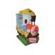 Swing Storefront Kiddie Rides Coin Operated 90KG Shape Cartoon For Kiddie Park