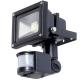 GFL-10W-COB-PIR Outside Led Floodlight with PIR Motion Sensor , Industrial Flood Lights