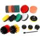 30Pcs Car Detailing Drill Attachment Scouring Pads Power Scrubber Set 3.5in
