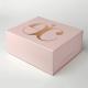 Large Size Foldable Gift Box Cosmetic Packaging Box Packaging Rose Gold Foil Logo