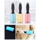 Plastic Vertical Handle Silicone Colorful Washable Lint Roller