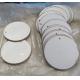 Round Or Ring Shape 240pf Piezo Ceramic Plate P8 Or P4