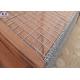 Wire Mesh Military Hesco Barriers Welded Gabion Filled With Sand / Stone