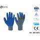Cut Resistant Gloves Flexible Breathable Nylon HPPE Glass Fiber Latex Coated