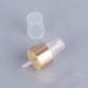 Transparent Plastic Fine Mist Spray Nozzles 24/410 Gold Sprayer Pump