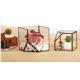 Handmade Flower Square Decorative Glass Craft Micro Landscaper Plant Mini House