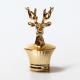 Zinc Deer Perfume Zinc-Alloy Caps Good Touch Environmentally Friendly And Recyclable