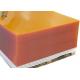Customized Plastic Acrylic Sheets Orange Colored Roofing Perspex Board