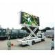 Professional Vehicle Mounted Led Display , Outdoor Mobile LED Screen Truck