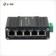 Mini Industrial 5-Port Gigabit (PoE) Ethernet Switch