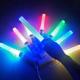 Multi Colored LED Glow Sticks , Beautiful Flashing Foam Glow Sticks
