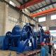 500kN Blue Hydraulic Drum Anchor Winch For Cargo Fishing Ship