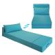 Folding Sofa Bed with Pillow Convertible Chair Floor Couch & Sleeping Mattressfor Living Room