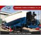 V Shape Bulk Cement Tanker Trailer With Diesel Engine FUWA / BPW Axle