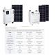 5kw Solar Panel Kit Power Generator 12vdc/24vdc/48vdc Battery Voltage