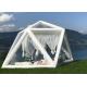Portable Large Clear Bubble House Inflatable Triangle Transparent PVC Inflatable Camping Tent