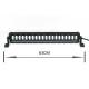 24.8 Inches LED CREE Chips 160 Watt Day Time Running Offroad Led Light Bar With 12800 Lumens