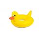 Outdoor Swim Inflatable Pool Floats Leak Proof EN71 Yellow Rubber Duck Float