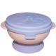 Small Silicone Suction Bowl Plate Cup Baby Silicone Divided Plate Spoon With Lid Set