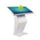 Round Angle Android Touch Screen Kiosk , Digital Display Touch Screen Kiosk