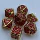 Alloy Dice Set Wear Resistant Handmade Multi-Face PRG Dice Dragon And Dungeon