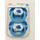 ABS Comforts Consoles Relaxes 6m+ Baby Soother Pacifier