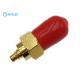 MMCX Female Connector To Screw Sma Female Golden Plated Straight Coaxial Adapter