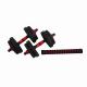 10/15/20/30/40/50kg Colorful Cement Dumbbell Set , ODM Home Barbell Kit