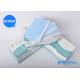 Blue And White 3 Ply Disposable Face Mask Protection Anti Virus