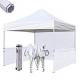 White Portable Outdoor Canopy Tents Aluminium / Steel Frame Material