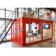 Easy Installation Customized Modified Prefab Storage Container House For Temporary Accommodation