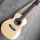 Custom 2020 New Real Abalone Aaaa All Solid Spruce Round Body Maple Binding Acoustic Guitar