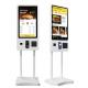 Kiosk Software Floor Standing Self Food Ordering Machine Touch Screen Kiosk